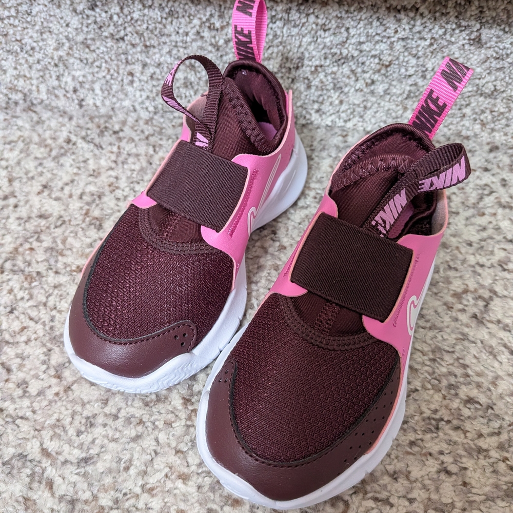 Nike Kids Shoes in Pink and Brown